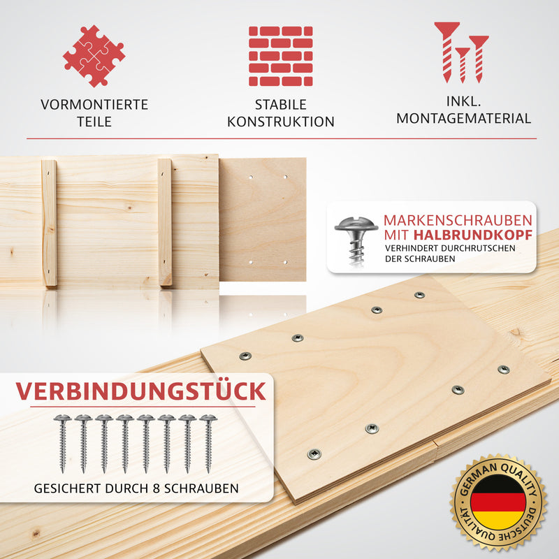 Elmato Katzentreppe 2 Meter mit 1 Verbindungsstück